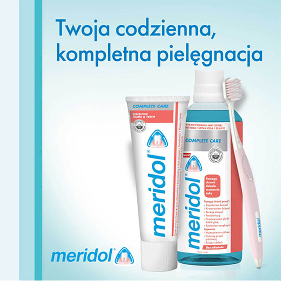 Meridol Complete Care, toothpaste, sensitive gums and teeth, 75 ml