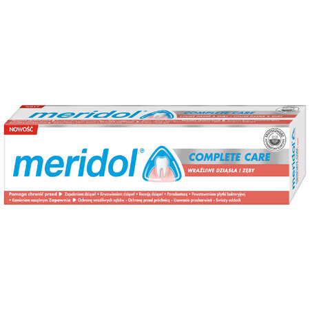 Meridol Complete Care, toothpaste, sensitive gums and teeth, 75 ml