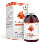 Aura Herbals Colladrop Forte, zeecollageen HM 10000 mg, 500 ml