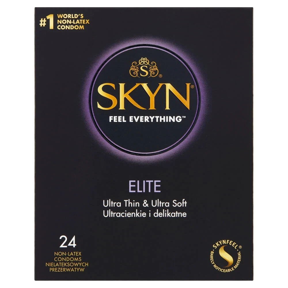 Unimil Skyn Elite, latexvrije condooms, ultradun, 24 stuks