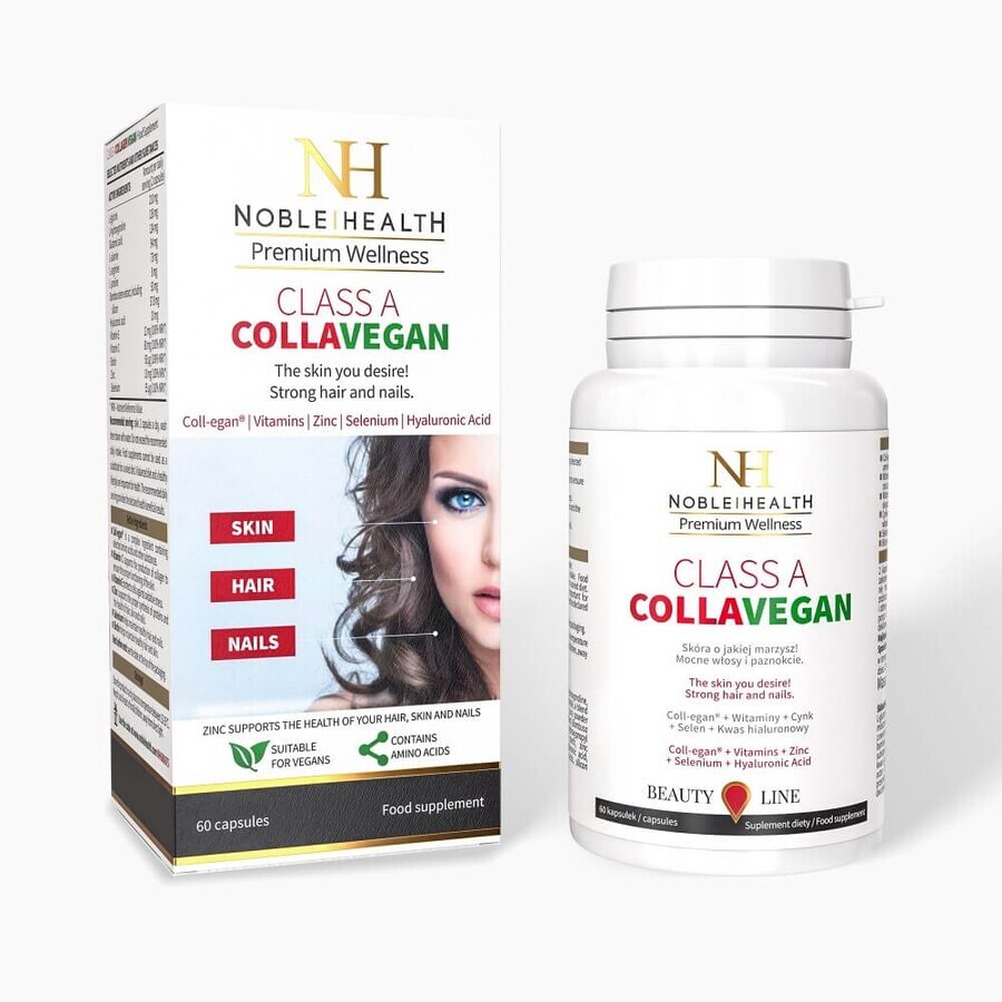 Noble Health Klasse A CollaVegan, 60 capsules