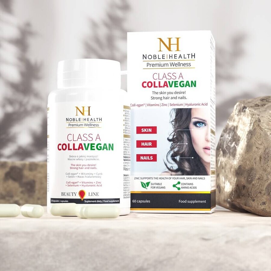 Noble Health Klasse A CollaVegan, 60 capsules