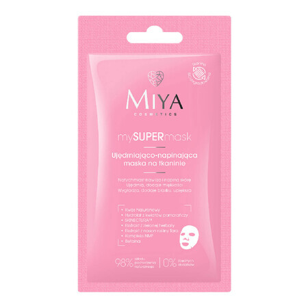 Miya mySUPERmask, strengthening and stretching textile mask, 1 pc