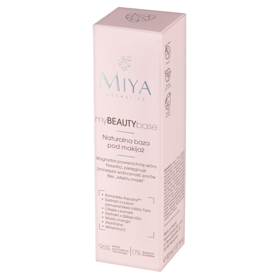 Miya myBEAUTYbase, natuurlijke make-up basis, 30 ml