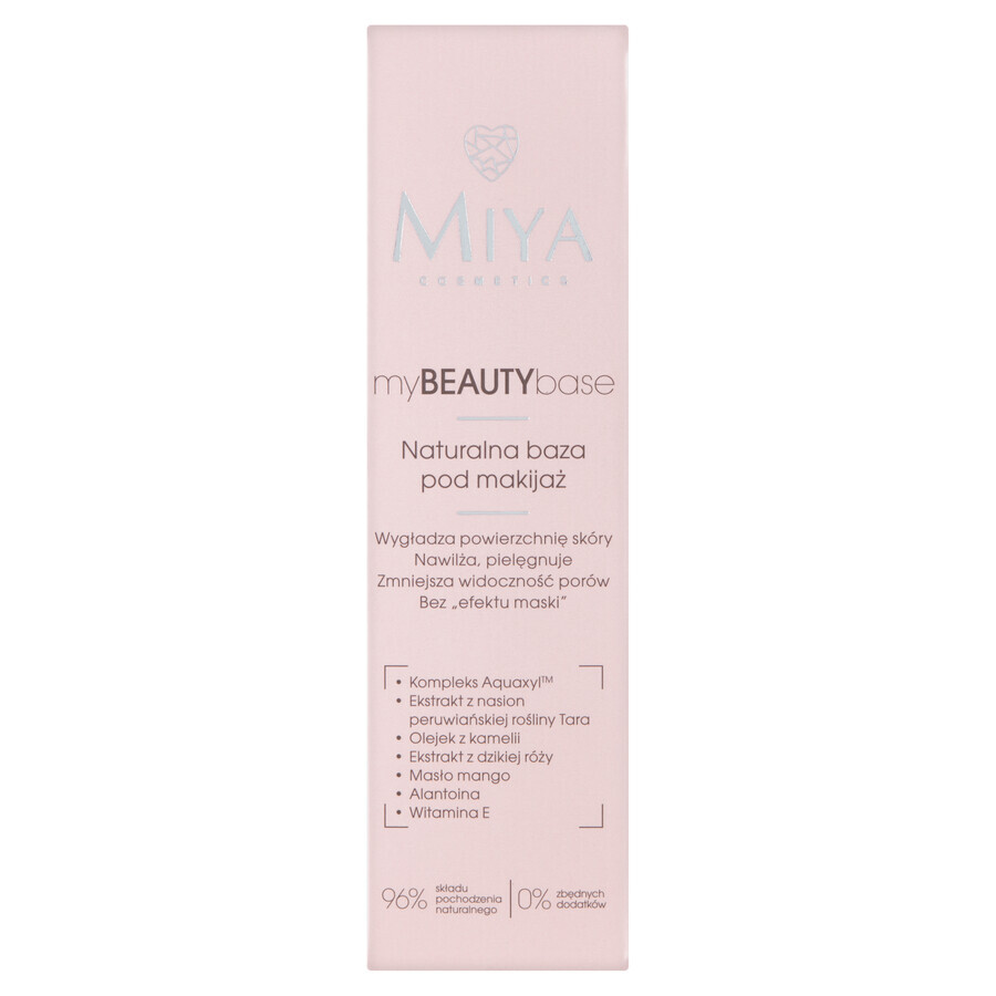 Miya myBEAUTYbase, natuurlijke make-up basis, 30 ml