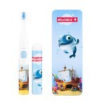 Vitammy Smile, periuță de dinți sonică pentru copii, MiniMini+ Dolphin, de la 3 ani, 1 buc