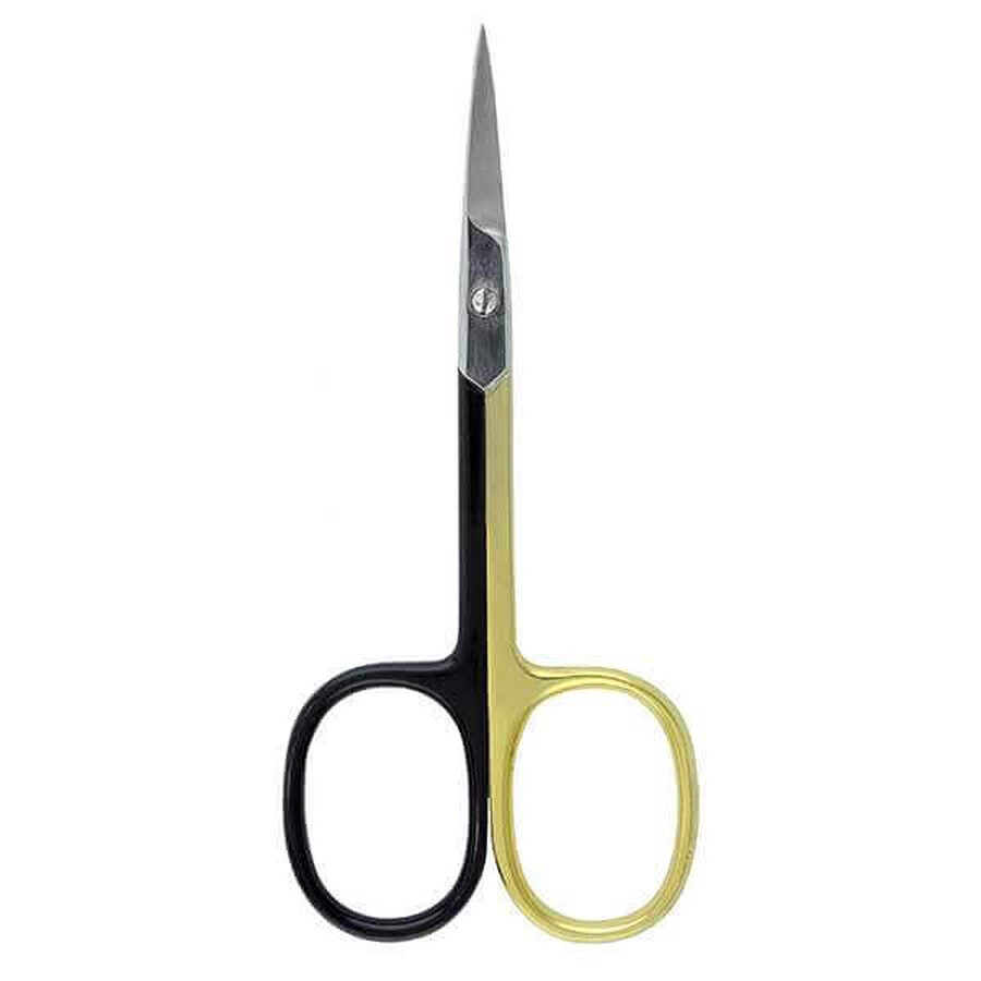 Killys Nail Scissors, Black and Gold, 500171, 1 pc