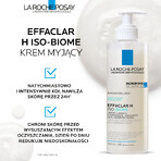 La Roche-Posay Effaclar H Iso - Biome, verzachtende reinigingscrème tegen onvolkomenheden, 390 ml