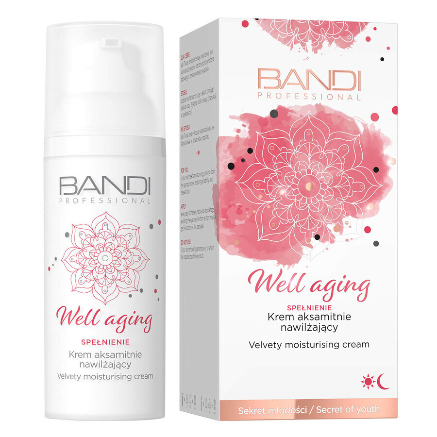 Bandi Well Aging, fluweelzachte vochtinbrengende crème, 50 ml