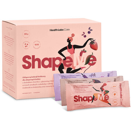 Health Labs ShapeMe, sabores variados, 15 sobres