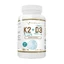Progress Labs Vitamin K2 MK-7 from Natto 100 μg + D3 2000 IU 50 μg, 120 tablets