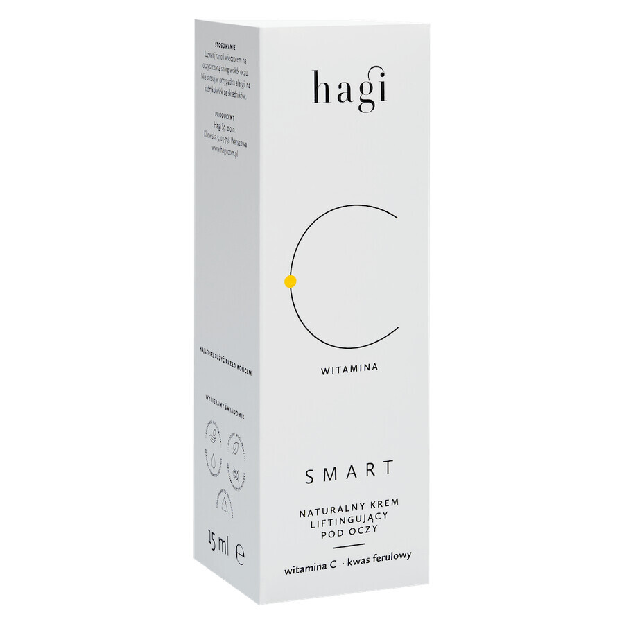 Hagi Smart C, natuurlijke liftende oogcrème met vitamine C, 15 ml