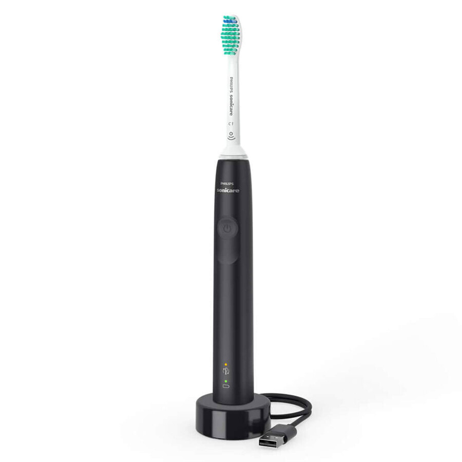 Philips Sonicare 3100 Series Sonic Toothbrush HX3671/14 Black 1pc