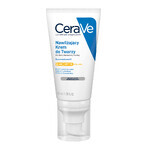 CeraVe, hydraterende gezichtscrème met ceramiden, normale en droge huid, SPF 50, 52 ml