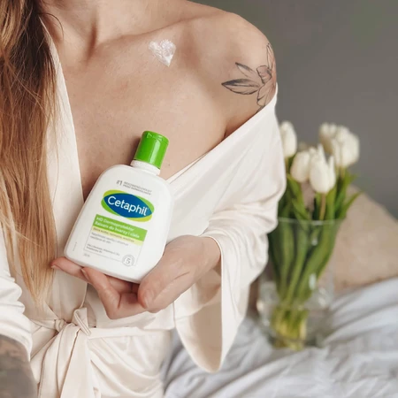 Cetaphil MD Dermoprotektor, bálsamo hidratante para rostro y cuerpo, piel seca y sensible, 250 ml