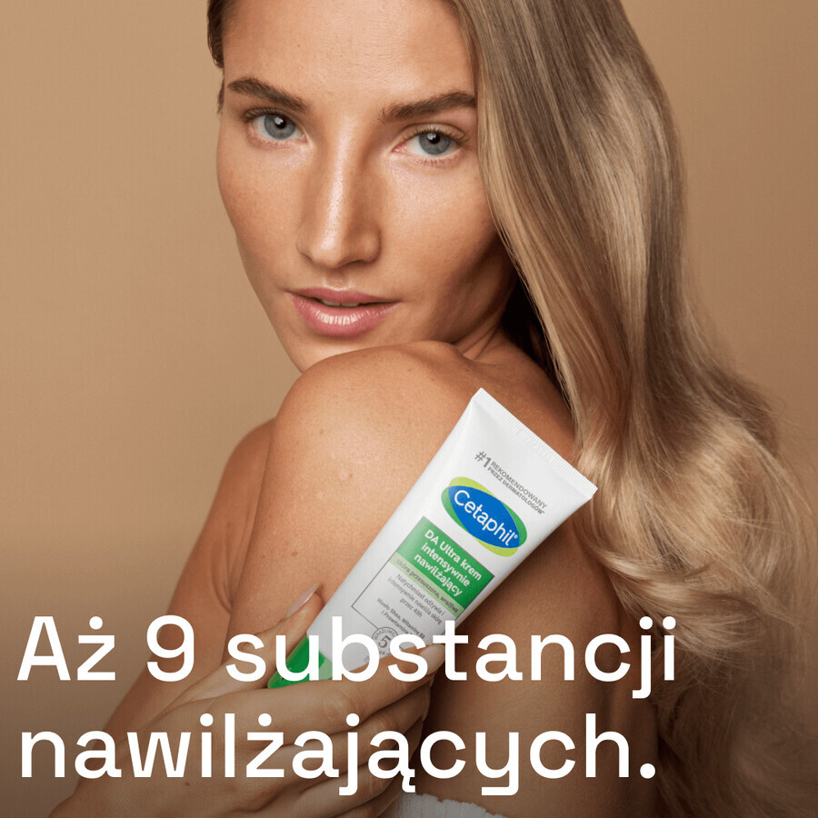 Cetaphil DA Ultra, intensieve vochtinbrengende crème, voor het hele gezin, 85 g