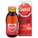 Contril 60 mg/10 ml, siroop voor volwassenen en kinderen vanaf 2 jaar, kersensmaak, 120 ml