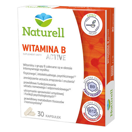 Naturell Vitamine B Actief, 30 capsules