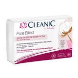 Cleanic Pure Effect, toallitas cosméticas secas, biodegradables, 50 unidades