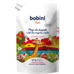 Bobini Fun, bad- en douchegel, aardbei, bouillon, 500 ml