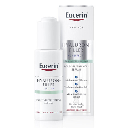 Eucerin Hyaluron-Filler, faltenglättendes und porenverminderndes Serum, fettige und Mischhaut, 30 ml