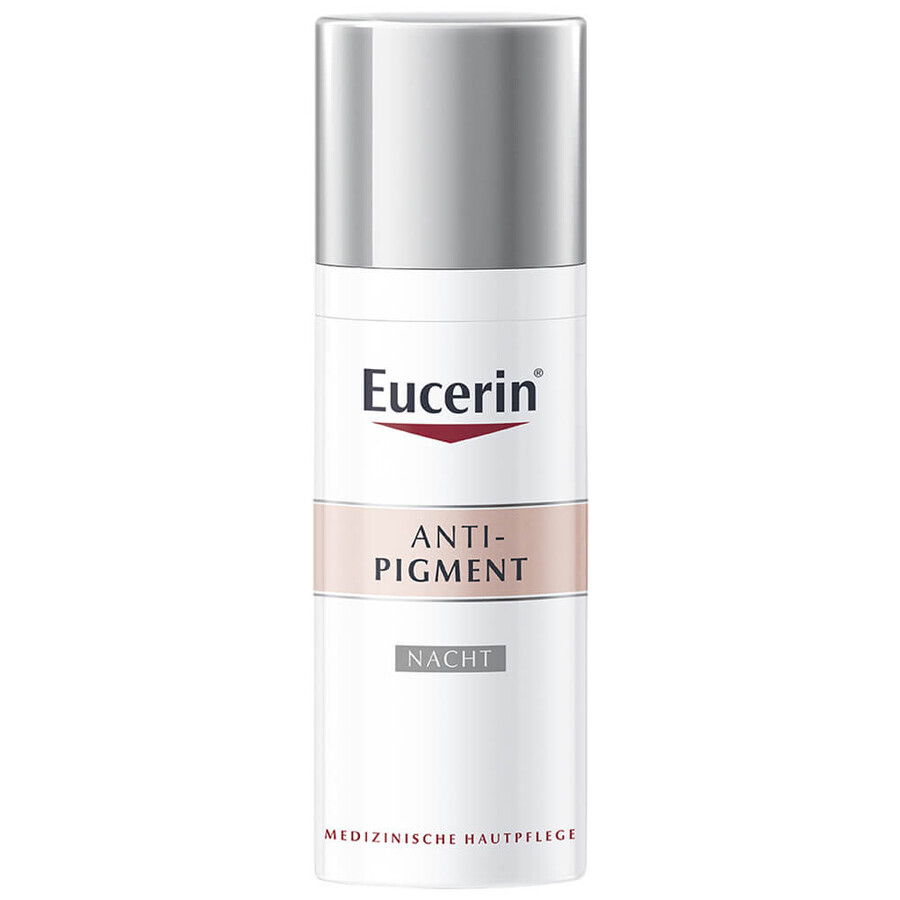 Eucerin Anti-Pigment, Nachtcreme gegen Hautunreinheiten mit Thiamidol, 50 ml