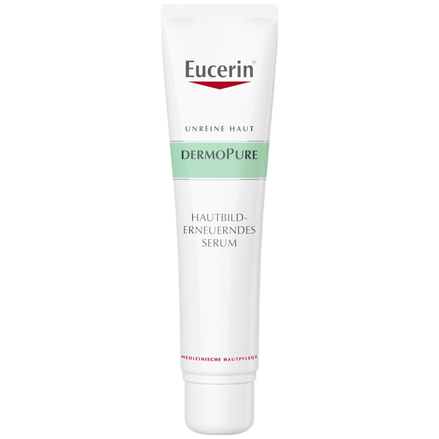 Eucerin DermoPure, peelende und glättende Creme für Akne und unreine Haut, 40 ml