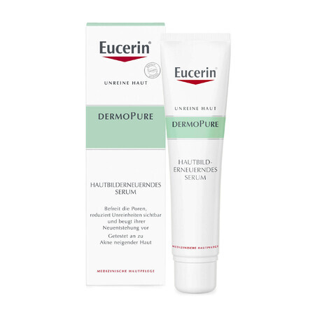 Eucerin DermoPure, peelende und glättende Creme für Akne und unreine Haut, 40 ml