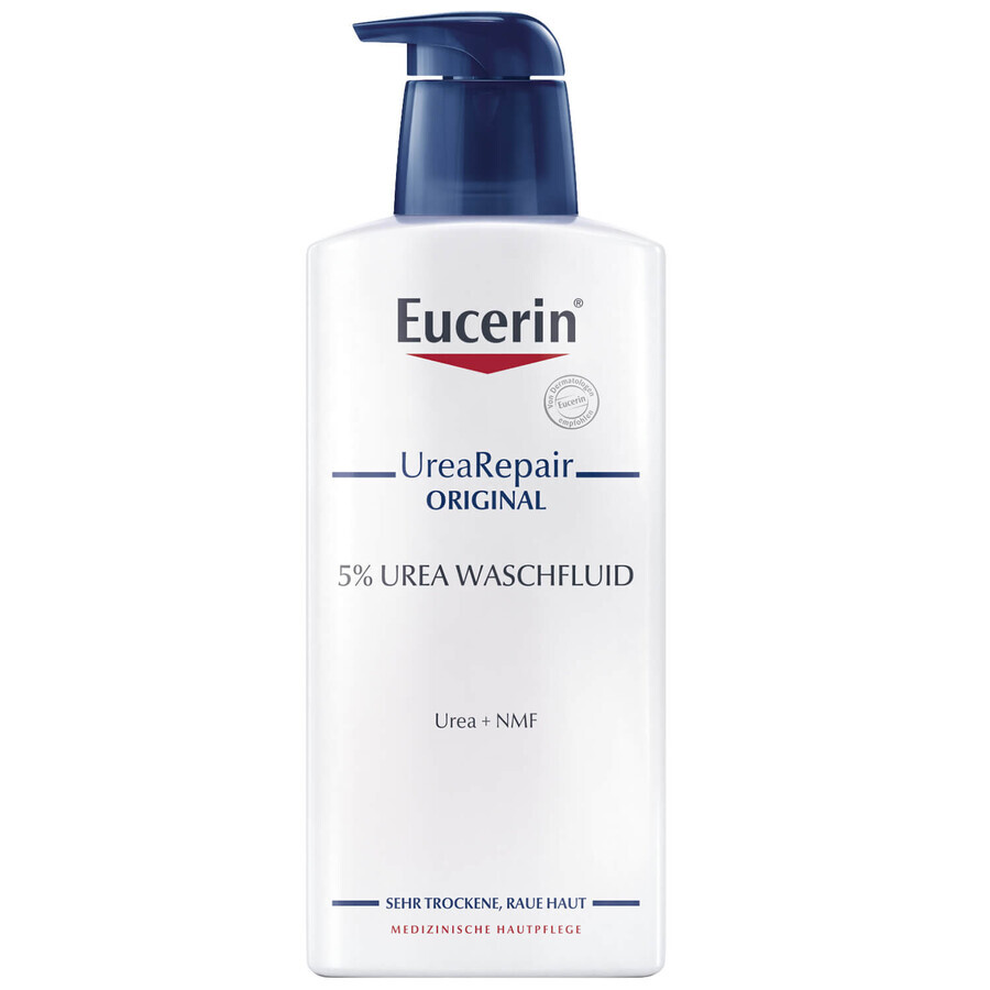 Eucerin UreaRepair Original, washing liquid with 5% urea for dry and very dry skin, 400 ml