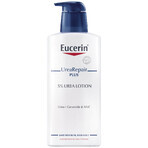 Eucerin UreaRepair Plus, Körperemulsion mit 5% Urea für trockene und raue Haut, 400 ml