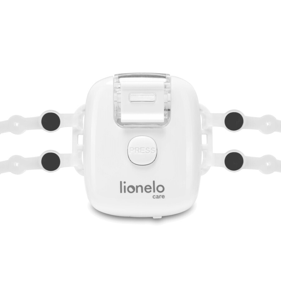 Lionelo Nebi Air Mask White, inhalateur en filet avec nébuliseur, portable