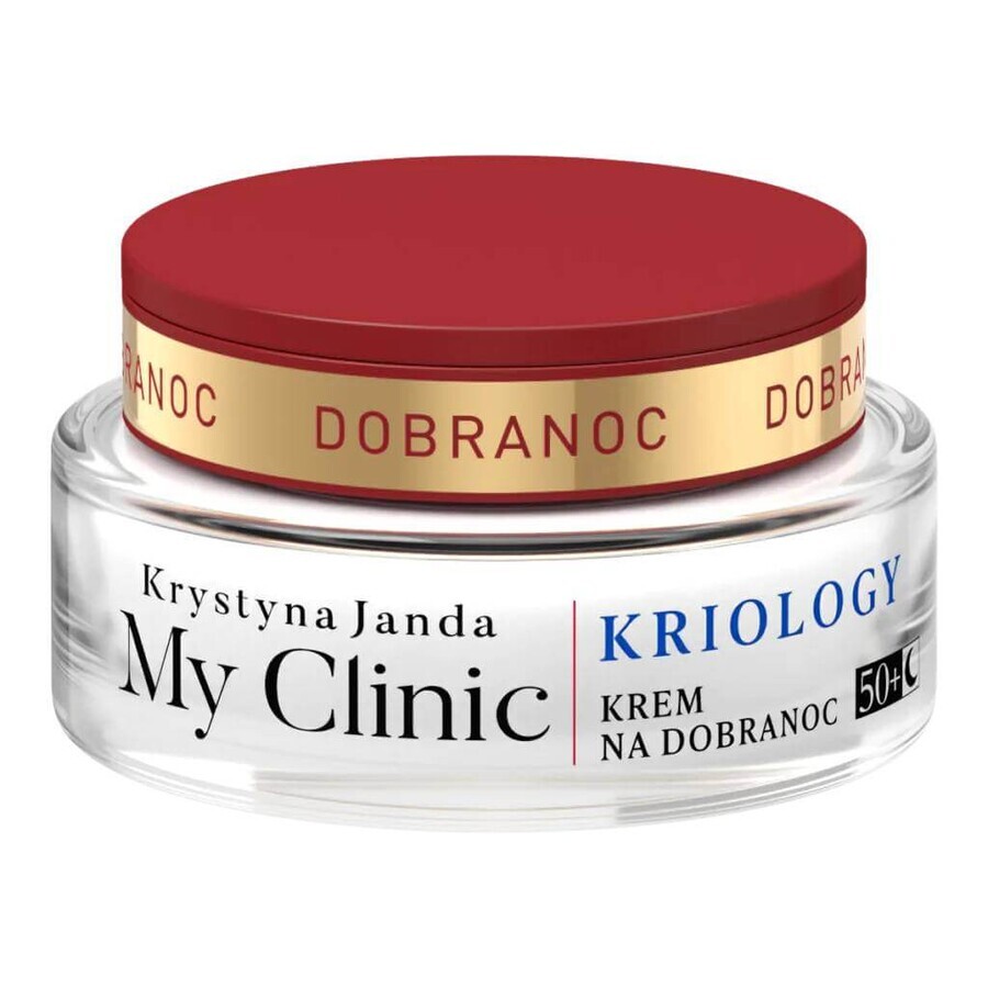 Janda My Clinic Kriology 50+, night cream for the face, 50 ml