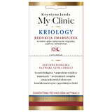 Janda My Clinic Cryology, actief masker voor gezicht, hals en decolleté, rimpelvermindering, 2 x 4 ml