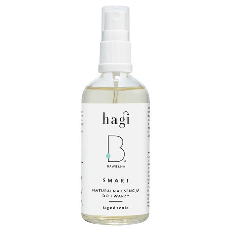 Hagi Smart B, essence naturelle pour le visage avec coton, apaisante, 100 ml