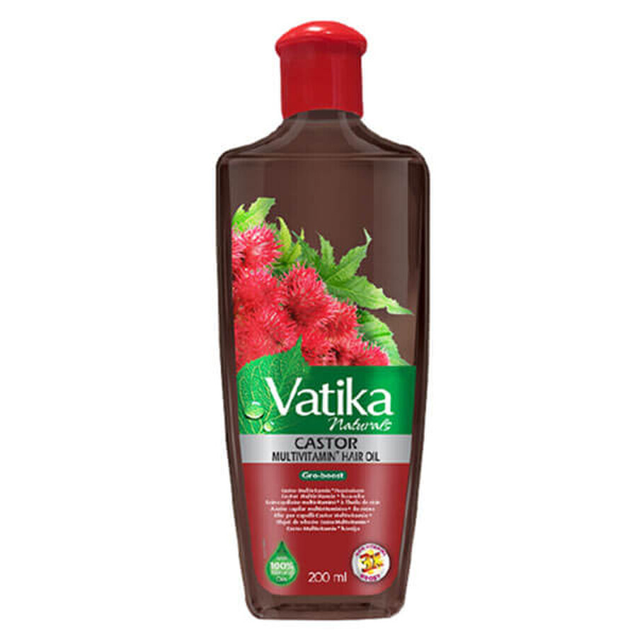 Vatika Naturals Castor Oil for Hair Growth 200ml