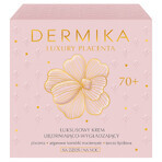 Dermika Luxury Placenta 70+, cremă luxuriantă de fermitate și netezire, 50 ml