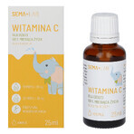 SEMA Lab Vitamine C voor kinderen vanaf 1 maand, druppels, 25 ml