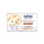 Luxja Crème &amp; Zacht, romige zeep, verzachtend, katoenmelk en provitamine B5, 90 g