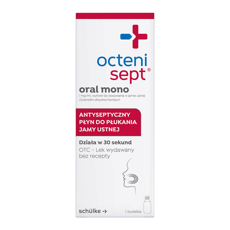 Octenisept Oral Mono 1 mg/ml, solution for oral use, 250 ml