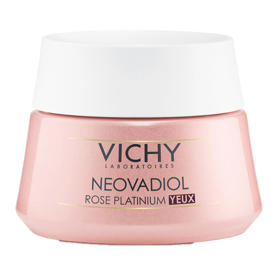 Vichy Neovadiol Rose Platinium, Verzachtende oogcrème voor de rijpere huid, 15 ml