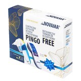 Set Novama Kids Pingo, aspirador nasal eléctrico con melodías + Free NT17, termómetro sin contacto, Blanco Frost