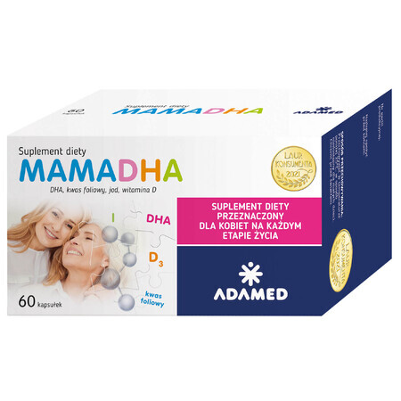 MamaDHA, 60 capsules