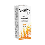 Vigalex D3, vitamine D 400 IE, spray, 10 ml