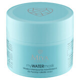 Miya myWATERmask, intensive moisturizing mask for the face and eye area, 50 g