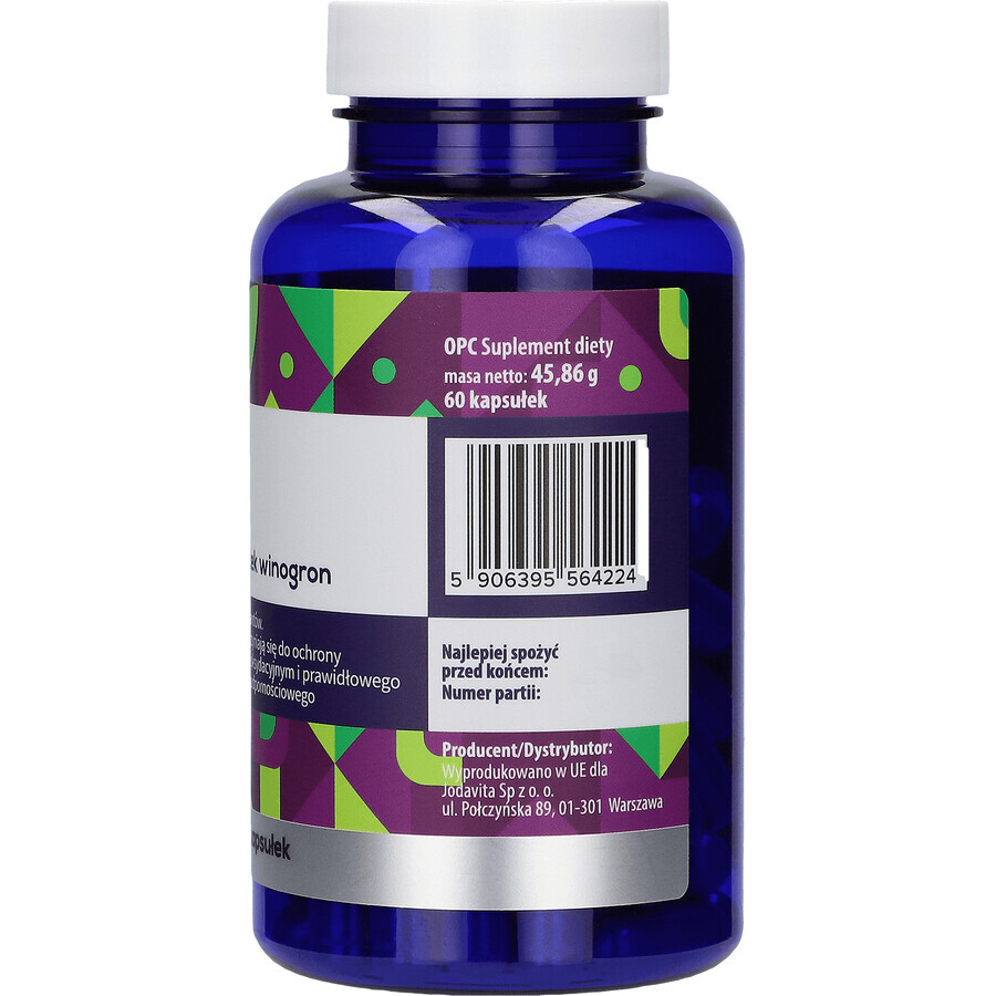 OPC Druivenpitextract, 60 capsules