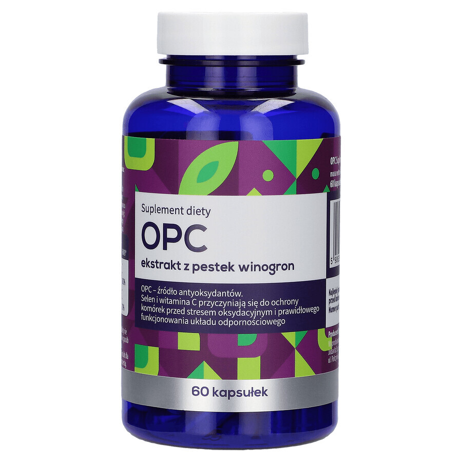 OPC Druivenpitextract, 60 capsules