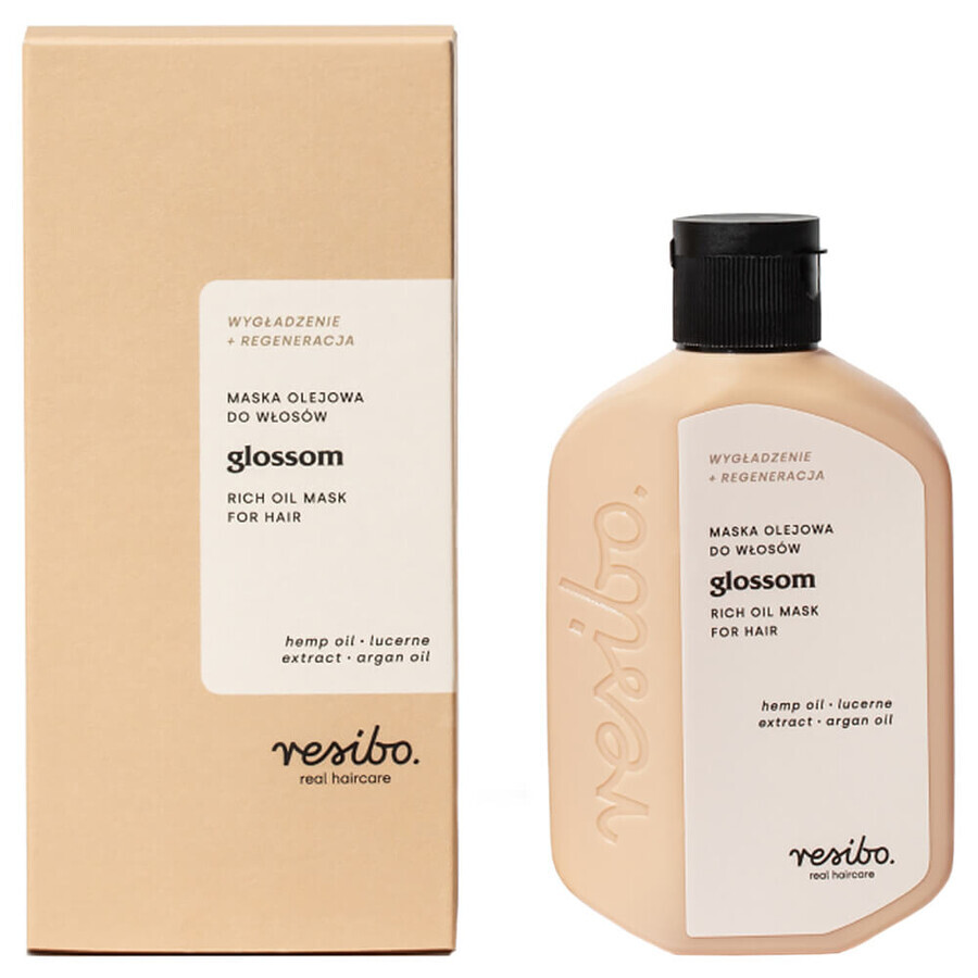 Resibo Glossom, hair oil mask, 100 ml