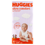 Huggies Ultra Comfort, diapers, Disney, size 4, 7-18 kg, 50 pcs