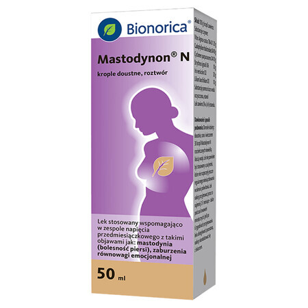 Mastodynon N, oral drops, solution, 50 ml