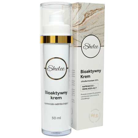 Shelee, crème bioactive de réparation et de rajeunissement avec bioferment 10%, 50 ml